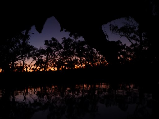 Sunset on the Lindsay River III. Photo: J. Tscharke